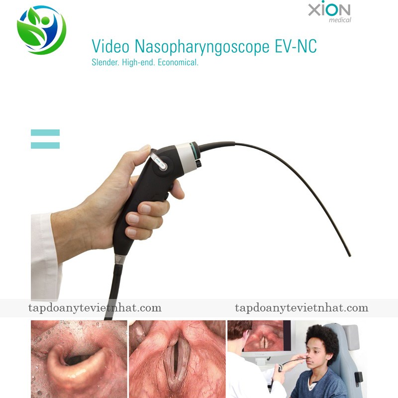 Model nội soi tai mũi họng ống mềm Xion NC20