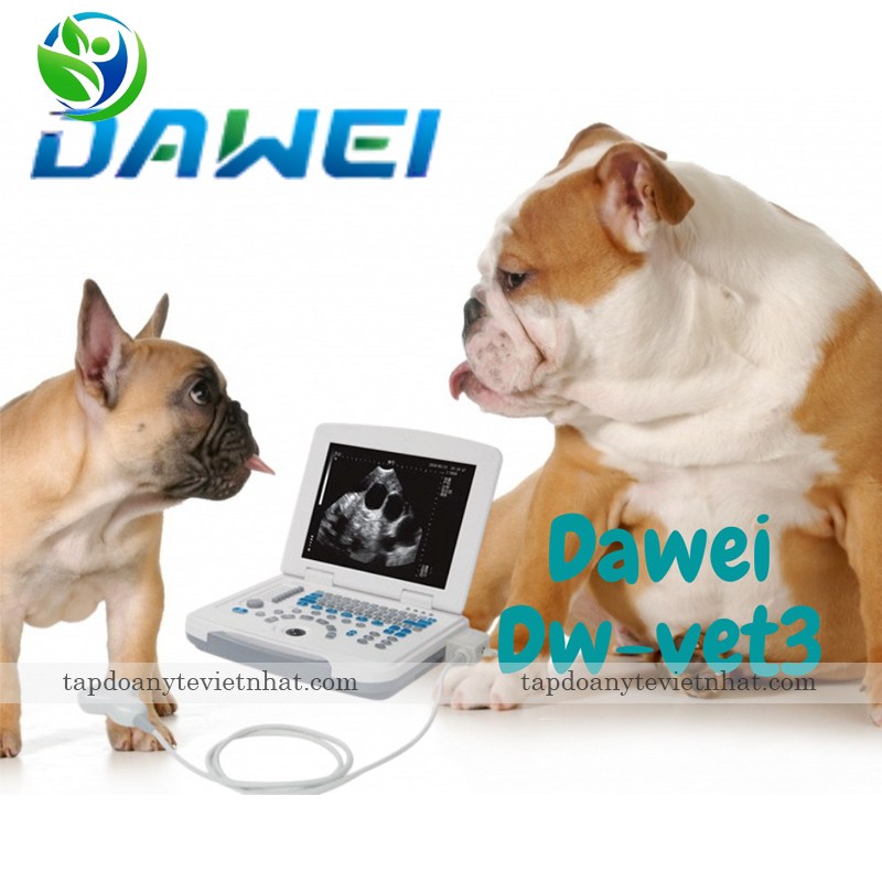 mẫu siêu âm thú y Dawei DW-VET3