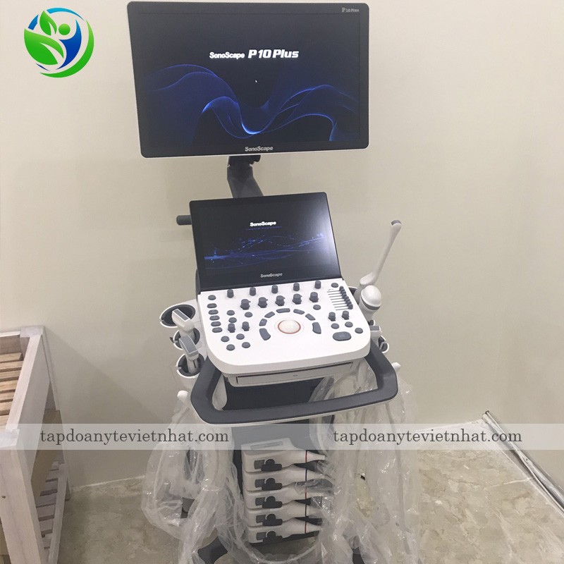 Màn hình khởi động của máy siêu âm SonoScape P10 Plus