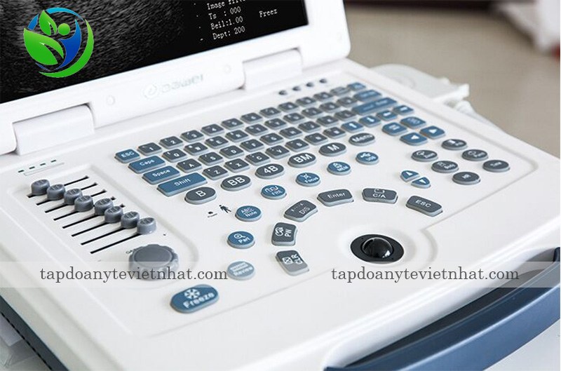 Bàn phím mẫu máy siêu âm 2D xách tay Dawei DW-580