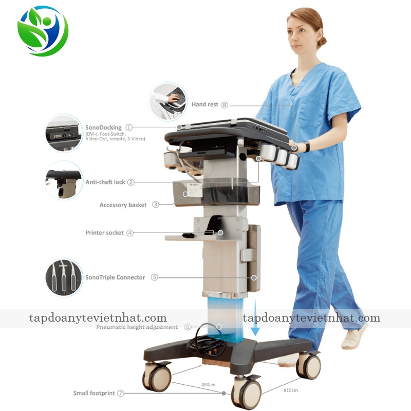 chison sonobook 8 tích hợp xe đẩy