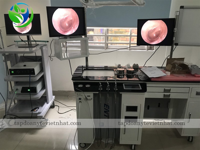 Lắp đặt máy nội soi tai mũi họng Geiwre HD810