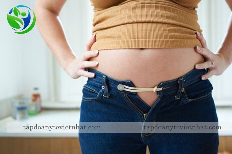bệnh gan gây to bụng gây nhầm lẫn với có thai