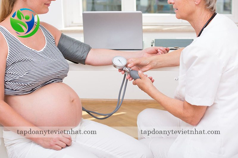  Tiểu đường thai kỳ khiến cho huyết áp bà bầu tăng cao