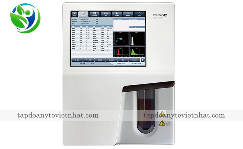 mẫu máy huyết học mindray bc-5000